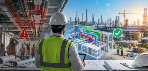 Why MEP Coordination Makes or Breaks Industrial Projects in Saudi Arabia